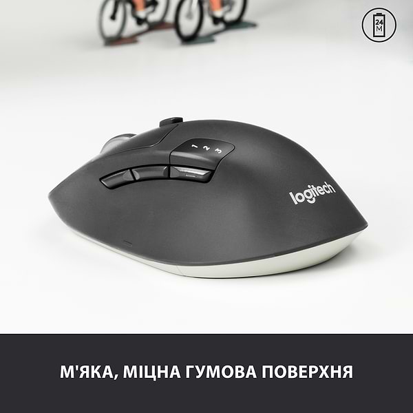 Фото - Миша бездротова Logitech M720 Triathlon USB Black (910-004791)