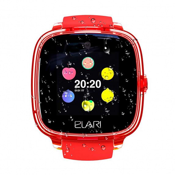 Фото - Дитячий годинник Elari KidPhone Fresh Red