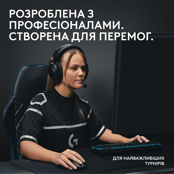 Фото - Клавиатура беспроводная игровая Logitech G Pro X TKL LightSpeed White (920-012148)