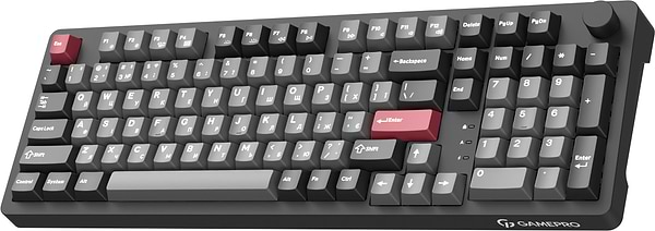 Фото - Клавиатура беспроводная игровая GamePro Asgard Drakkar Keychron Super Black (MK305BK)