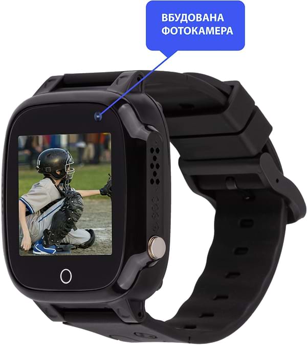 Фото - Детские часы AmiGo GO008 Milky GPS WIFI Black