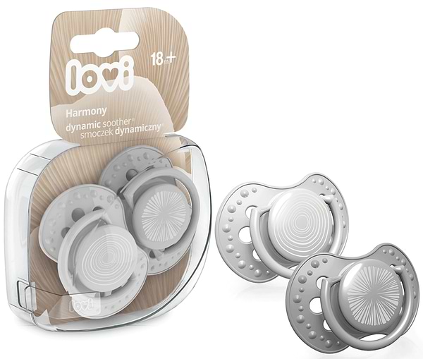 Фото - Симметричная пустышка Lovi 18+мес 2 шт. Harmony Boy (22/908boy)