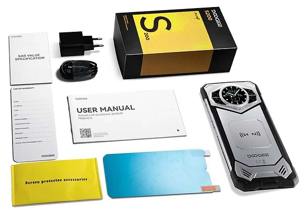 Фото - Смартфон Doogee S200 12/256 Silver