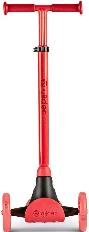 Фото - Триколісний самокат YVolution YGlider Kiwi Красный (Y101258)