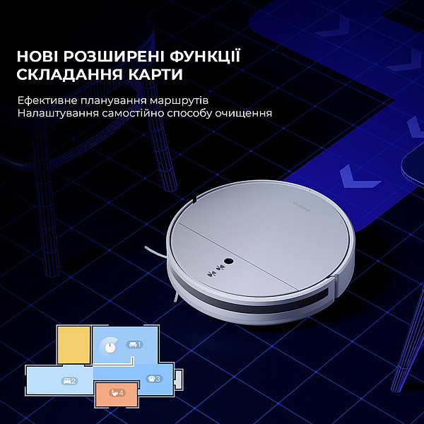 Фото - Уцінка - Робот-пилосос миючий Dreame F9