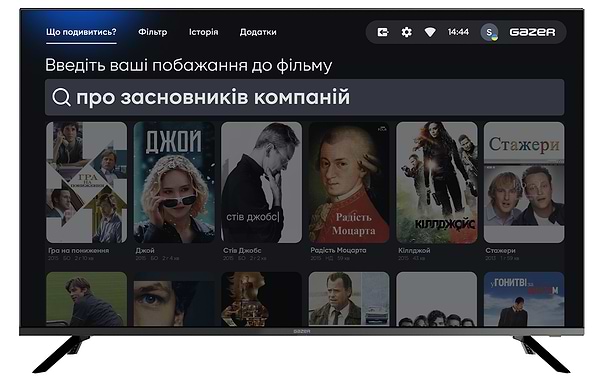 Фото - Телевізор Gazer TV55-UN1