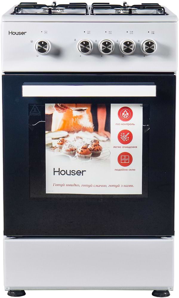 Фото - Плита газова Houser FSG 5200 W