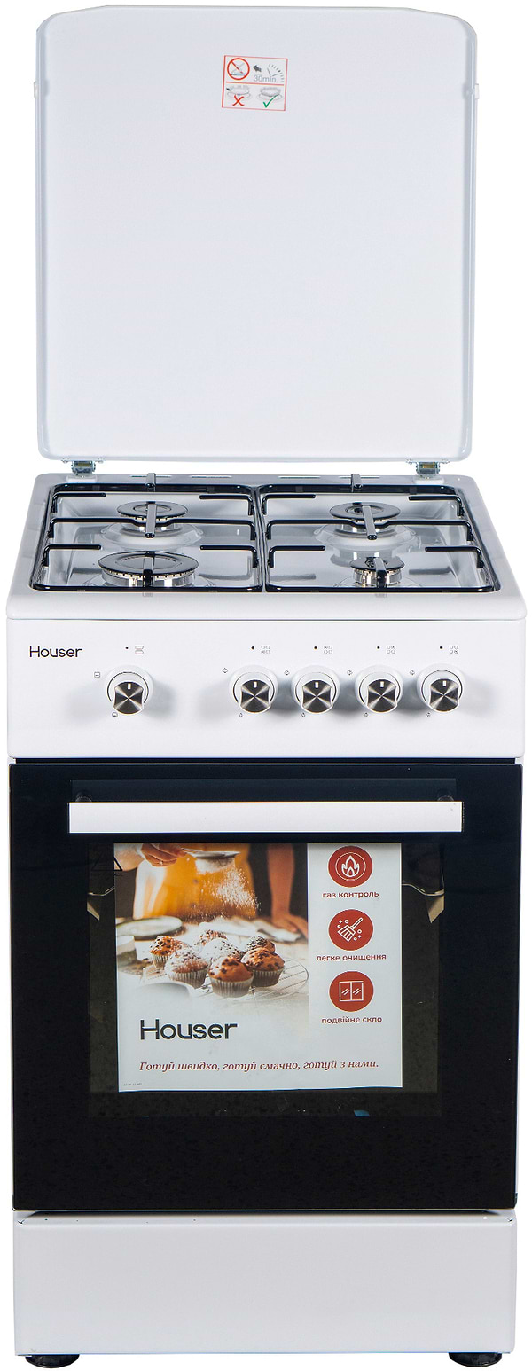 Фото - Плита газовая Houser FSG 5201 W