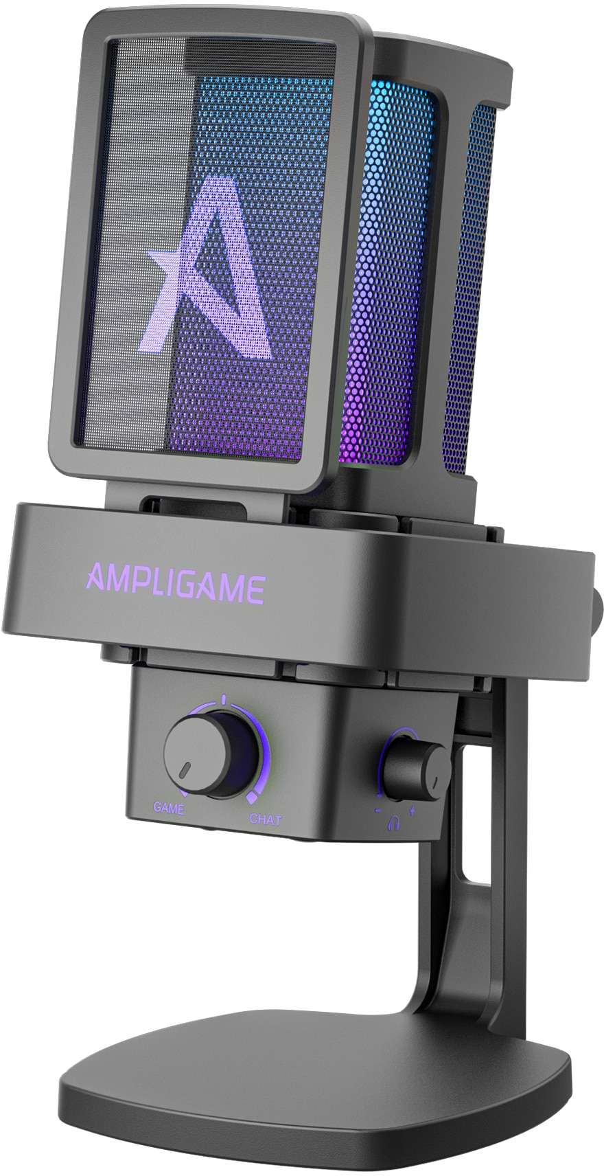 Мікрофон до комп'ютера Fifine Ampligame Q8PRO USB Black - Фото 1