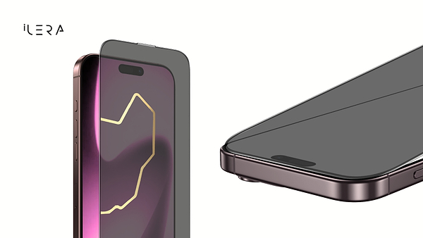 Фото - Защитное стекло для смартфона ILera DeLuxe Incognito Glass for iPhone 17 Pro (iLInDL17Pr)