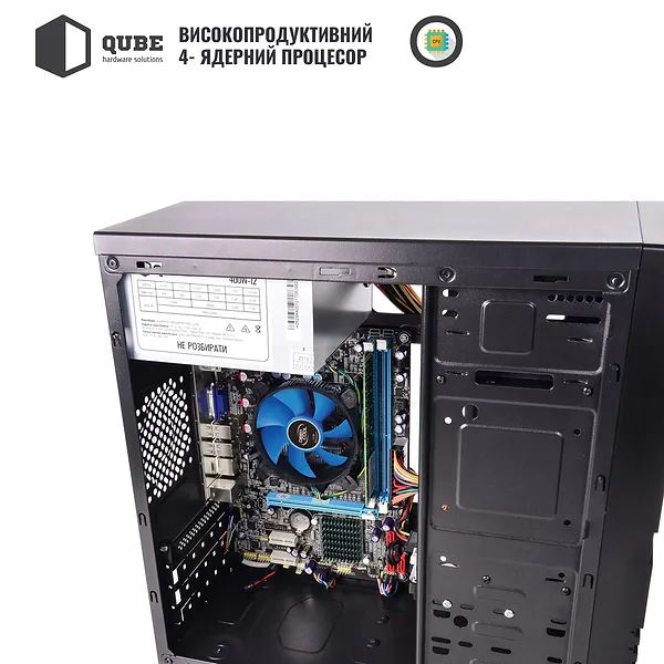 Фото - Системний блок QUBE QB i5 12400 81 (i51240081)