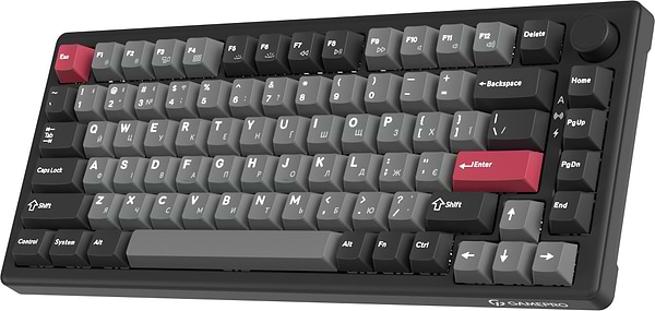 Фото - Клавиатура беспроводная игровая GamePro Asgard Yord Keychron Super Black (MK266BK)