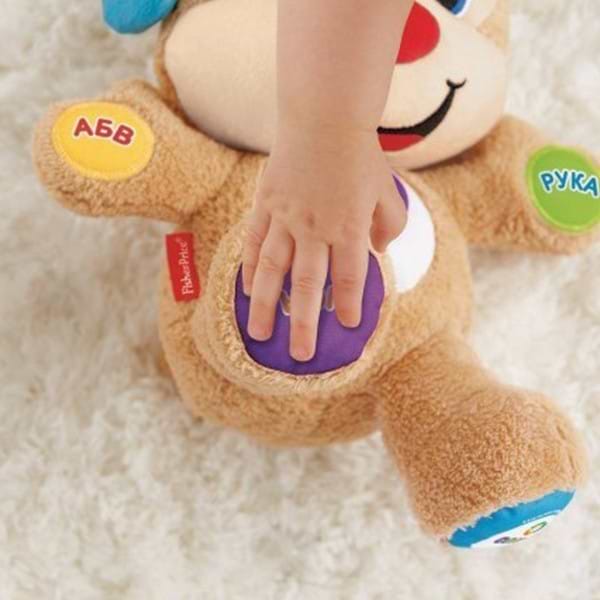 Фото - Интерактивное животное Fisher-Price Ученый щенок с технологией Smart Stages обновл. (рус.) (FPN77)