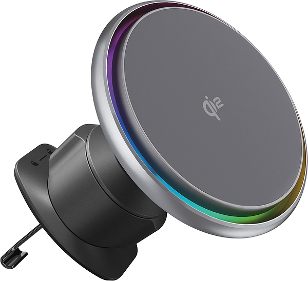 Фото - Автодержатель с беспроводной зарядкой Proove IceCore QI2 15W Gray (WHIC15002003)