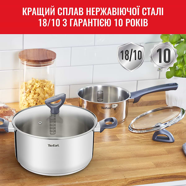 Фото - Набор посуды Tefal G712S855 Daily Cook 8 пр.