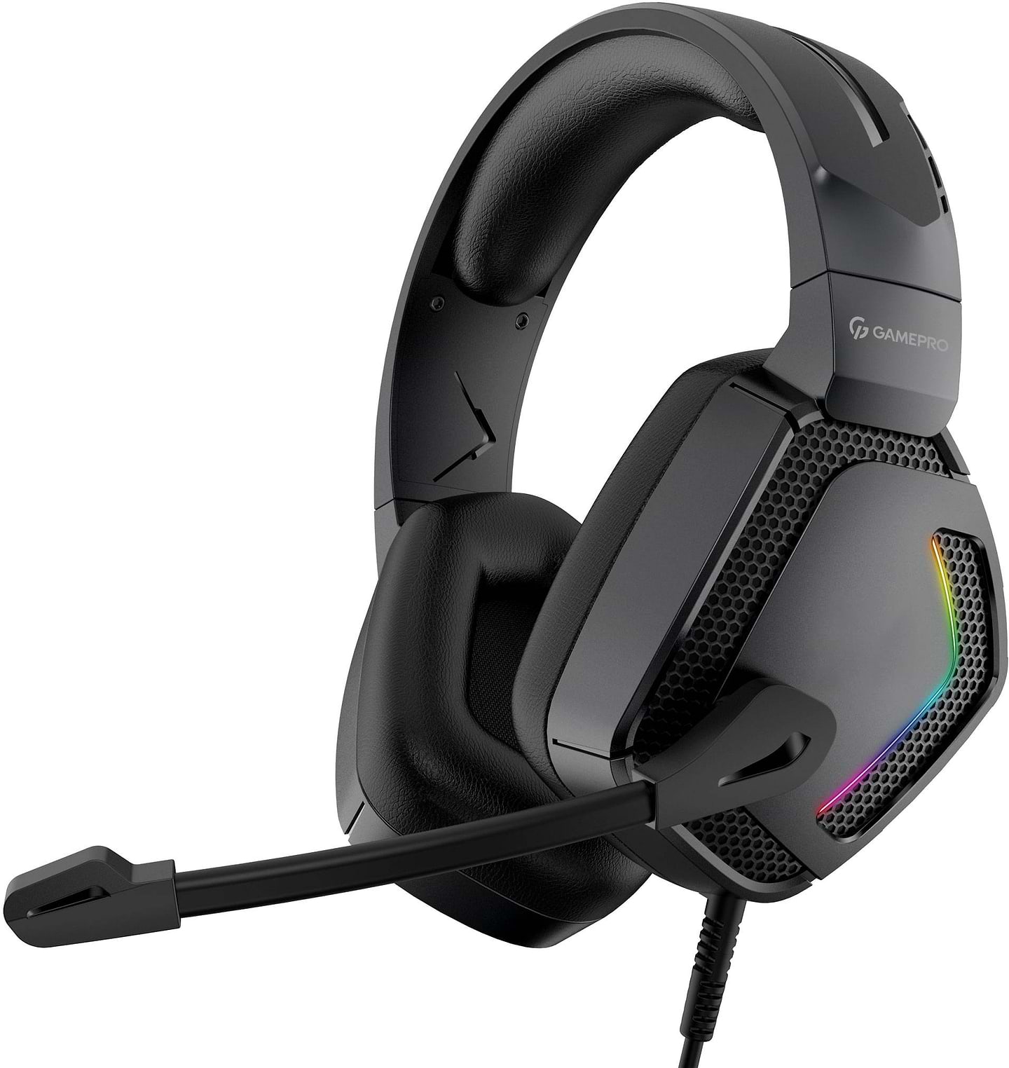 Гарнітура дротова ігрова GamePro HS605 RGB - Фото 1