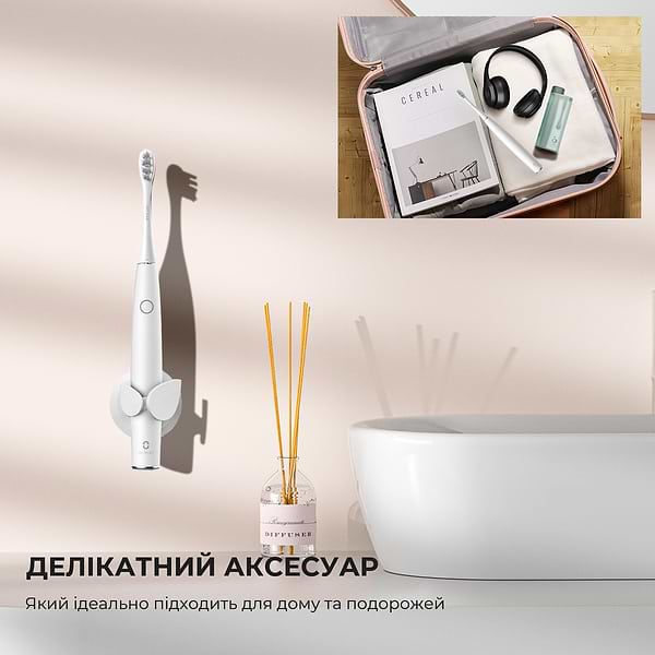 Фото - Зубна щітка електрична Oclean Air 2T Electric Toothbrush White