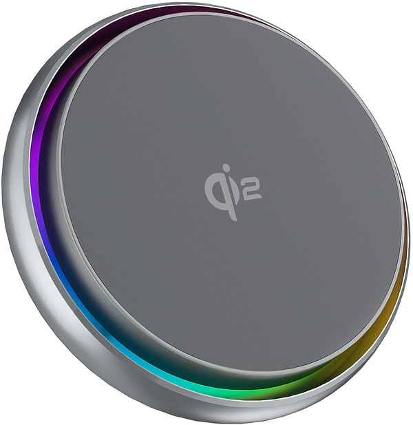 Фото - Автодержатель с беспроводной зарядкой Proove IceCore QI2 15W Gray (WHIC15002003)
