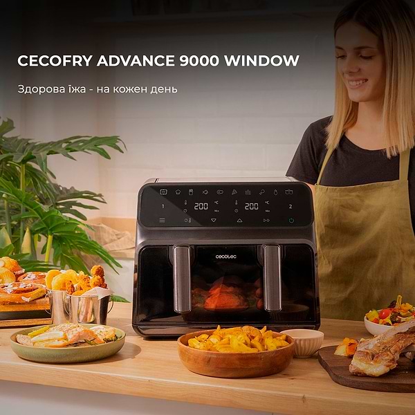 Фото - Мультипечь Cecotec Cecofry Advance 9000 Window (CCTC-04986)