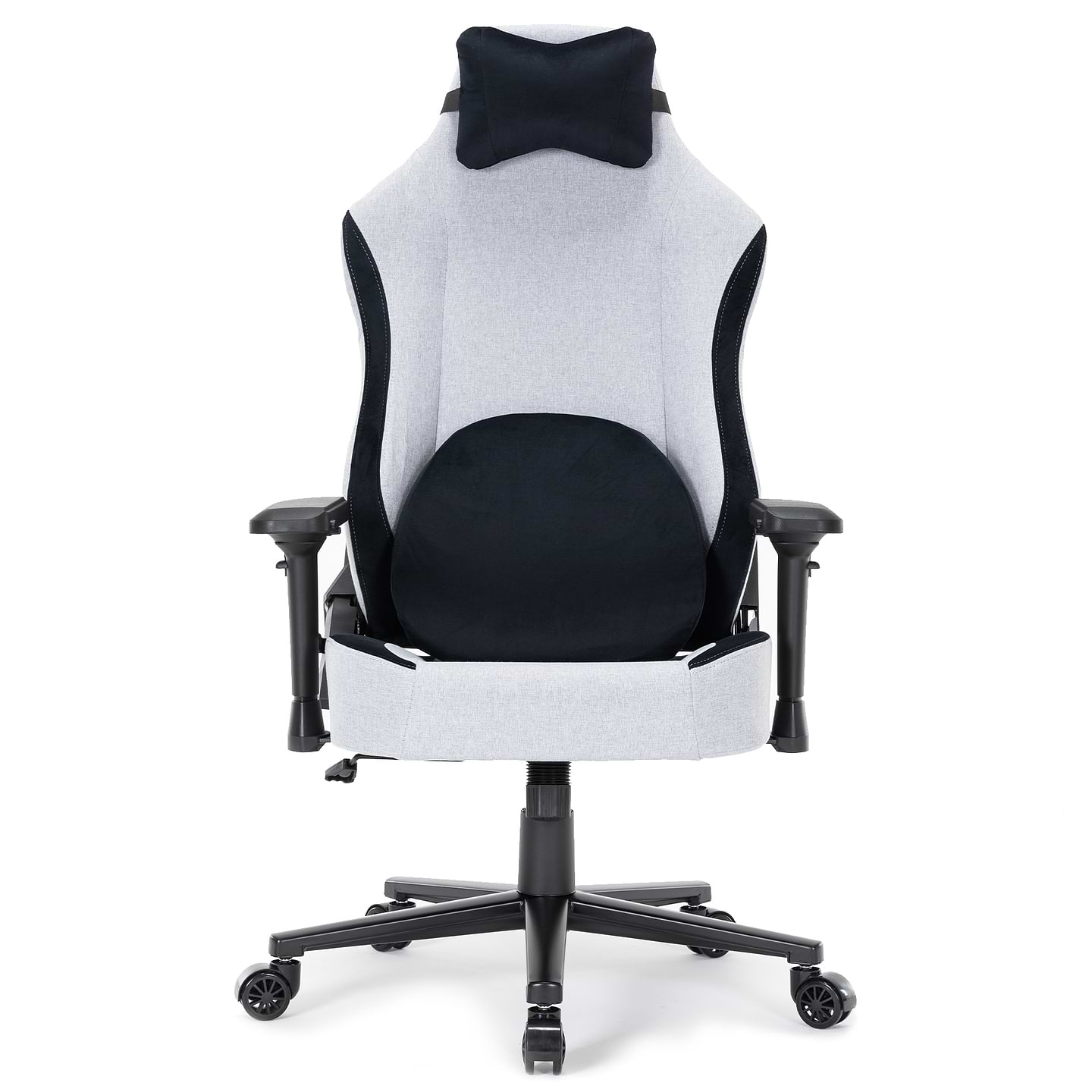 Крісло для геймерів GamePro GC715LG Light  Grey Linen Fabric - Фото 1