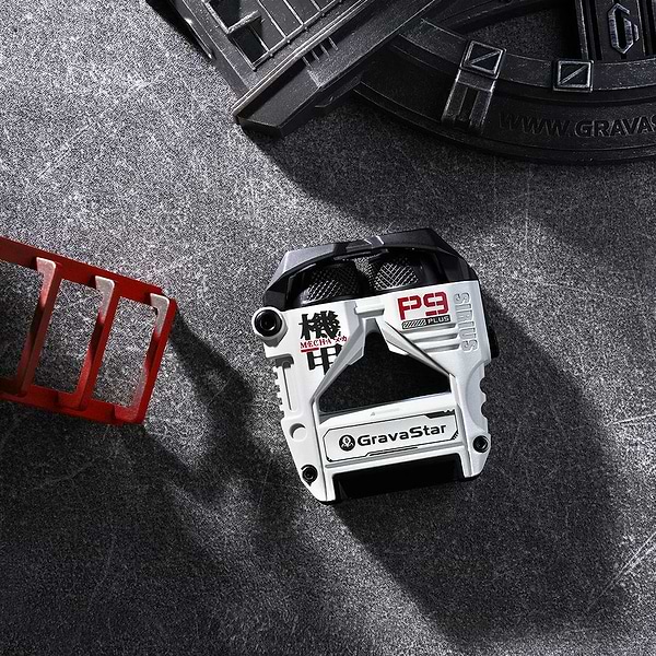 Фото - Навушники вкладиші бездротові TWS GravaStar Sirius Plus White (GSP9PLUS_WHT)