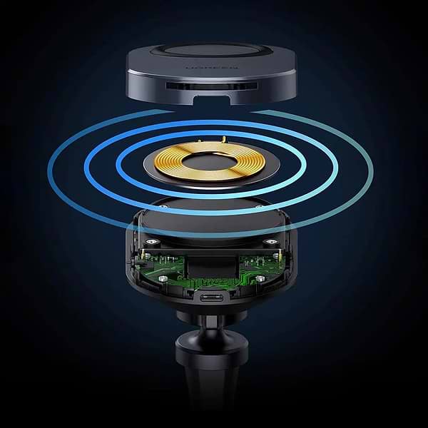 Фото - Автотримач з бездротовою зарядкою UGREEN CD256 (40118)