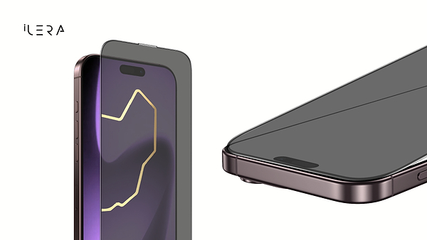 Фото - Защитное стекло для смартфона ILera DeLuxe Incognito Glass for iPhone 17 Air (iLInDL17Air)