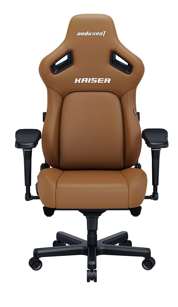 Фото - Крісло для геймерів Anda Seat Kaiser 4 Size XL Brown Premium PVC (AD12YDDC-XLL-20-K-PV/C)