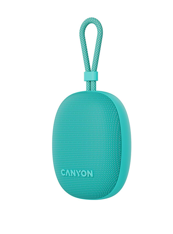 Фото - Портативная акустика Canyon OnMove 12 IPX7 TWS 5W Mint (CNE-CBTSP12MT)