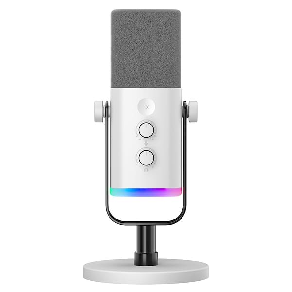 Фото - Микрофон для компьютера проводной Fifine AM8W USB/XLR White