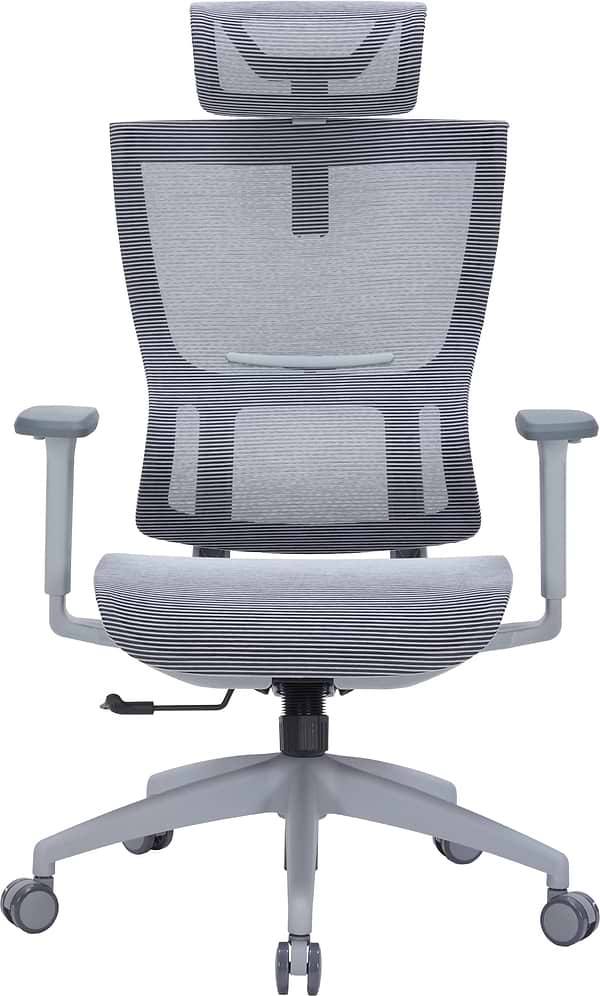 Фото - Крісло офісне OfficePro Elegant (OC660-G-DG-DG) Gray/Dark Gray