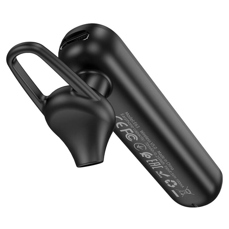 Фото - Bluetooth-гарнітура HOCO E63 Black (6931474758873)