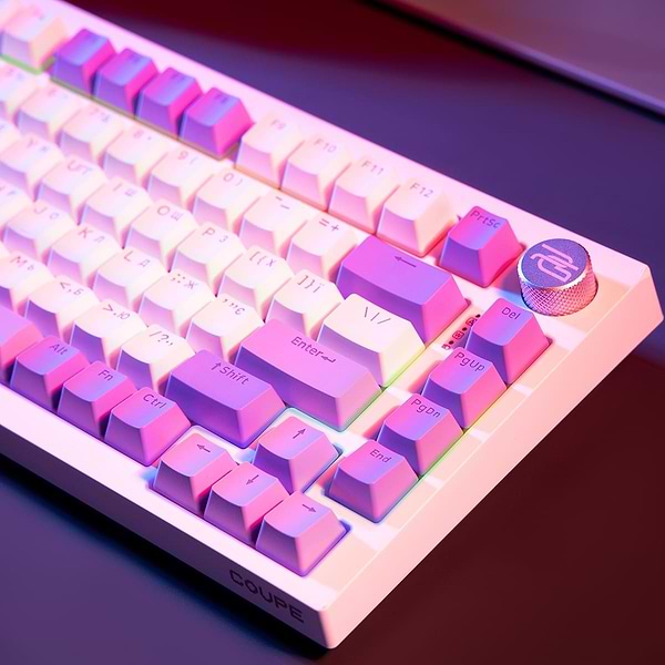 Фото - Клавіатура бездротова ігрова Proove Gaming Coupe (Ukraine Layout) White (WKCP00022402)