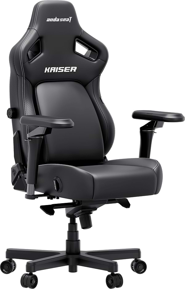 Фото - Крісло для геймерів Anda Seat Kaiser 4 V2 Size XL Black PVC (AD12YDDC-XLL-20-B-PV/C-03)