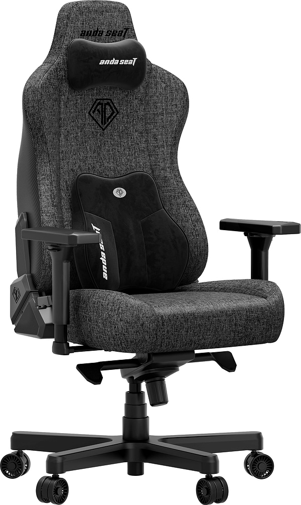 Фото - Кресло для геймеров Anda Seat Kaiser 3E XL Dark Grey Fabric (AD23YC-XL-09-GB-CF-G01)