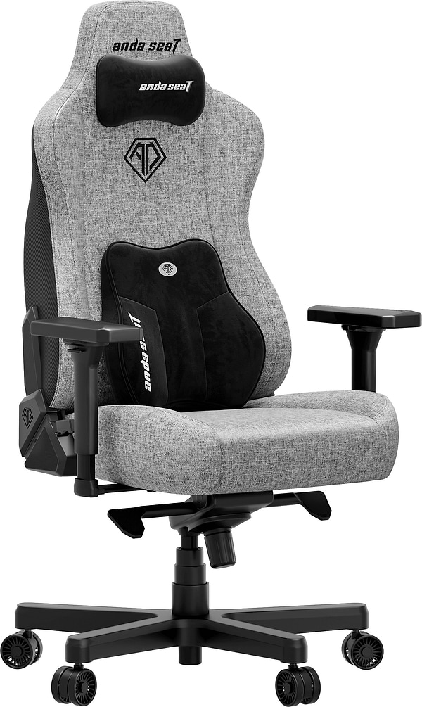 Фото - Крісло для геймерів Anda Seat Kaiser 3E XL Grey Fabric (AD23YC-XL-09-G-CF-G01)