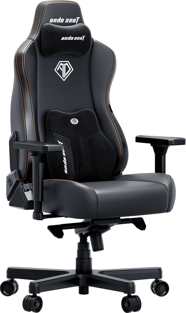 Фото - Кресло для геймеров Anda Seat Kaiser 3E XL Black PVC (AD23YC-XL-08-B-PV/C-B01)