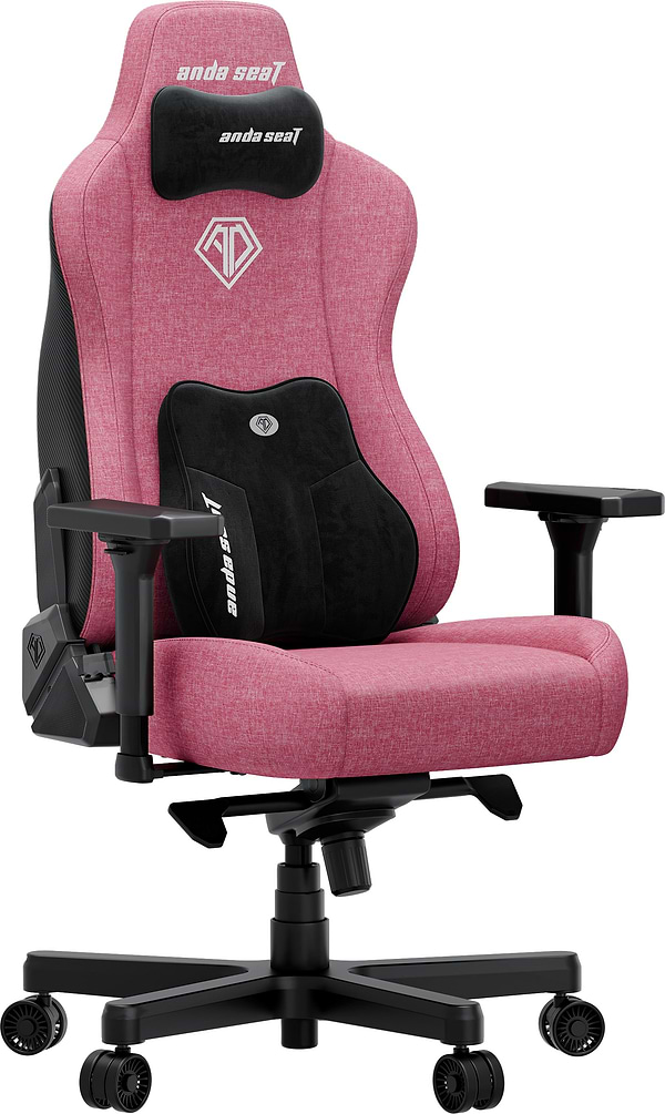 Фото - Кресло для геймеров Anda Seat Kaiser 3E XL Pink Fabric (AD23YC-XL-09-P-CF-P01)