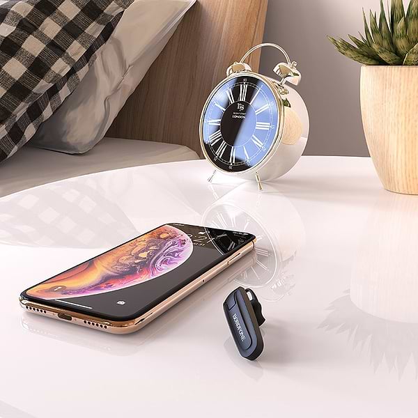 Фото - Bluetooth-гарнитура BOROFONE BC21 Encourage sound business wireless headset Black (6931474703576)