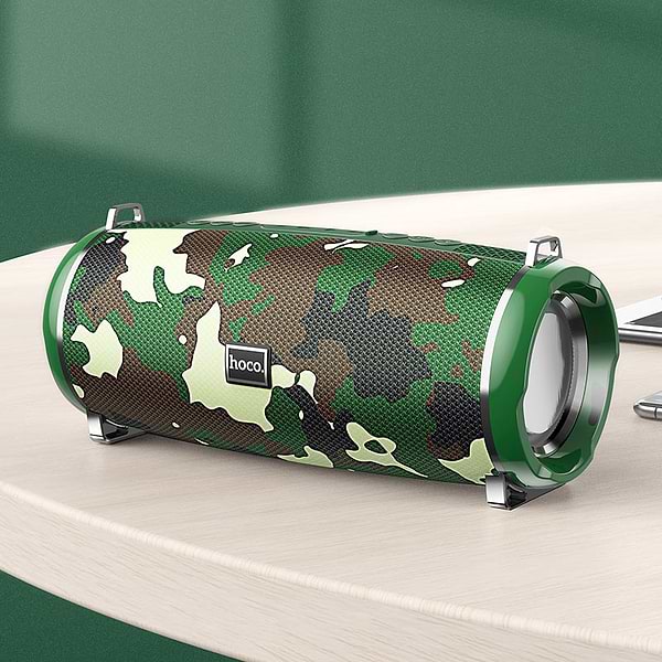 Фото - Портативная акустика HOCO HC2 Xpress sports BT speaker Camouflage Green (6931474738721)