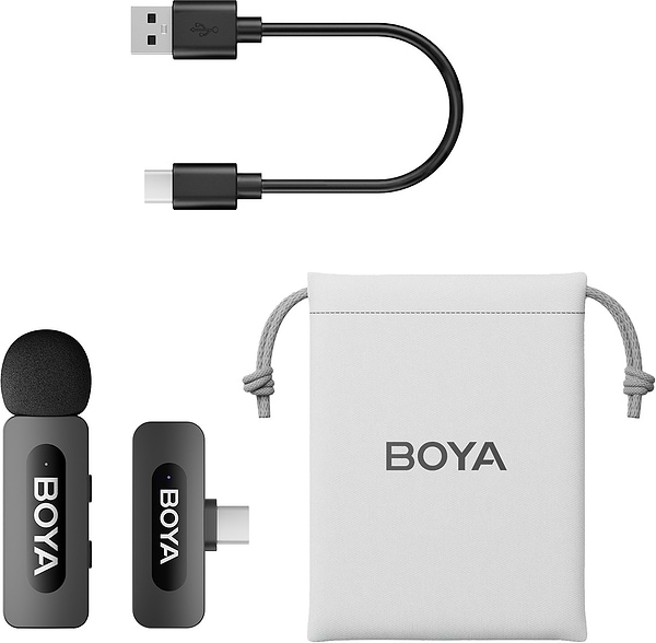 Фото - Микрофон для смартфона Boya BY-V10 Type-C Black