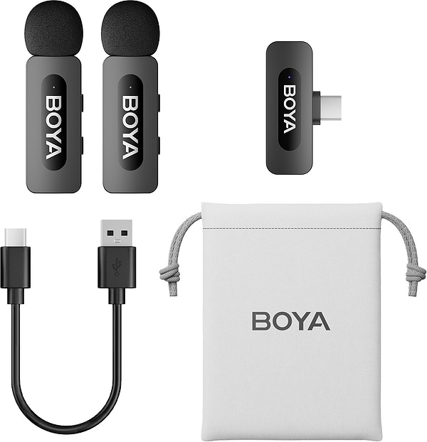 Фото - Микрофон для смартфона Boya BY-V20 Type-C Black