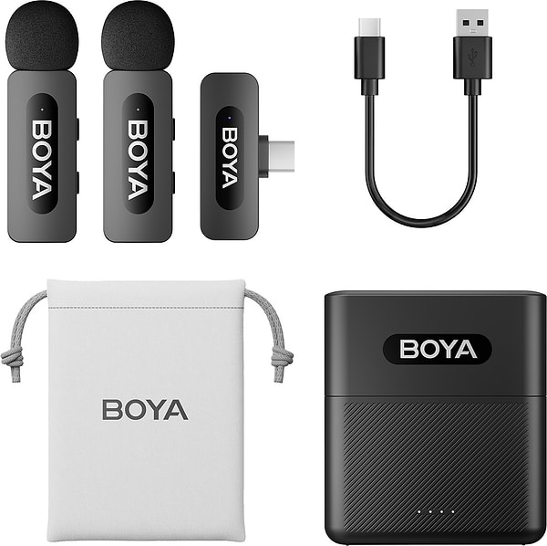 Фото - Мікрофон для смартфона Boya BY-V30 Type-C Black