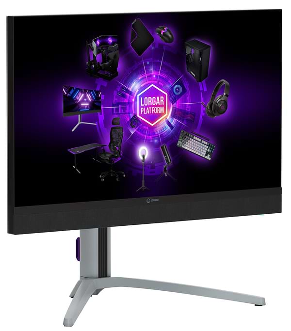 Фото - Монітор ігровий Lorgar 27MP1 UHD MiniLED 1ms IPS 160Hz (LRG-27MP1U160-GY)