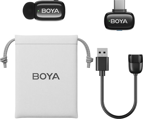 Фото - Мікрофон для смартфона Boya mini-16 Type-C Black