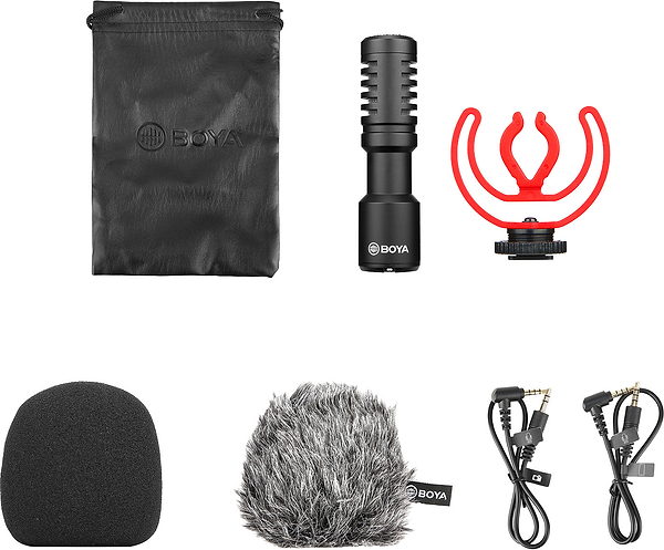 Фото - Микрофон для видеокамеры Boya BY-MM1+