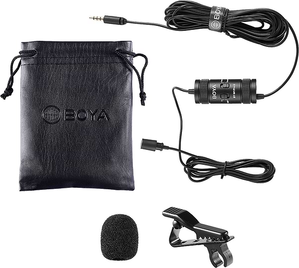 Фото - Микрофон для смартфона Boya BY-M1 Pro II Black