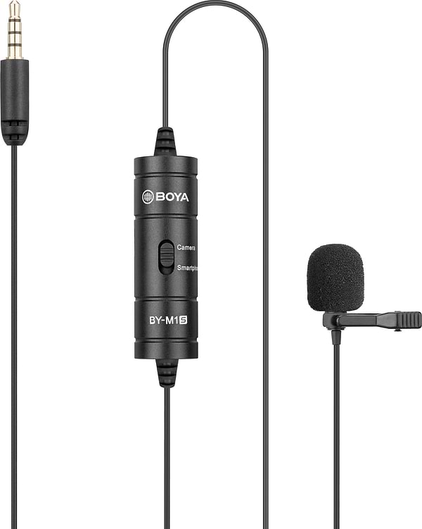 Фото - Микрофон для смартфона Boya BY-M1S Black