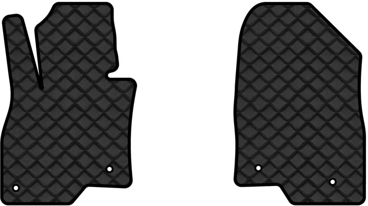 Коврики из экокожи в салон авто передние EVAtech ECO для 6 (GJ) Mazda 2012 3 поколение Sedan USA MZ32630ALO2VL4BBB