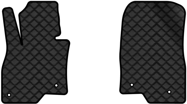 Килимки з екошкіри в салон авто передні EVAtech ECO для 6 (GJ) Mazda 2012 3 покоління Sedan EU MZ32629ALO2VL4BBB